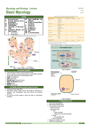 P-Trans 1 Mycoviro-Lec Basic-Virology - Mycology and Virology - Lecture ...