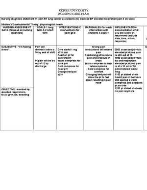 Keith RN sickle cell completed - Sickle Cell Anemia Anthony Perkins, 15 ...