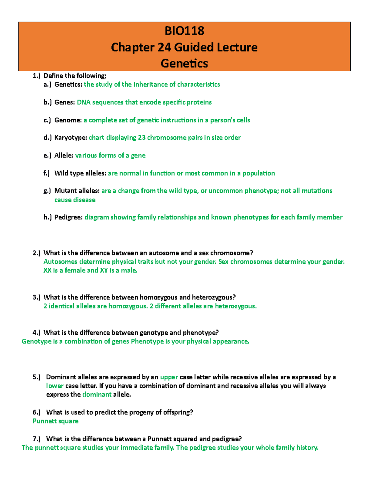 Upload- BIO118 Chapter 24 Guided Lecture-1 - BIO Chapter 24 Guided ...