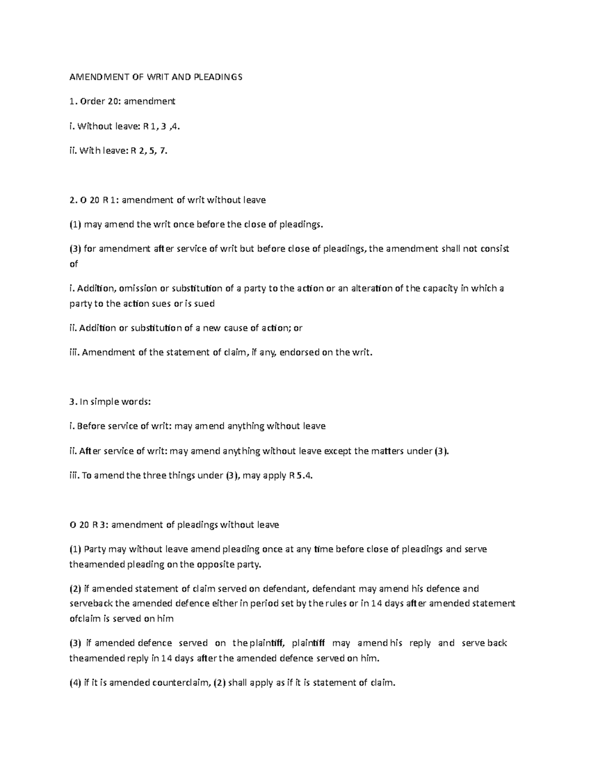 amendment-of-writ-and-pleadings-amendment-of-writ-and-pleadings-order