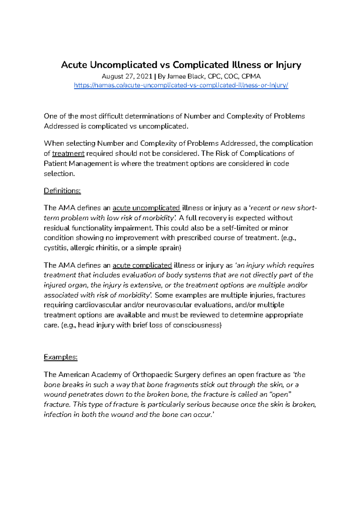 acute-uncomplicated-vs-complicated-illness-or-injury-when-selecting