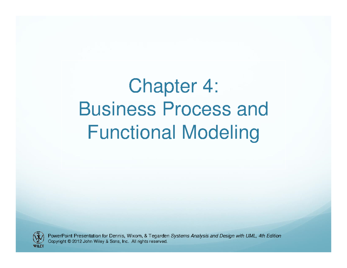 Microsoft Power Point - Ch04 [Compatibility Mode] - Chapter 4: Business ...