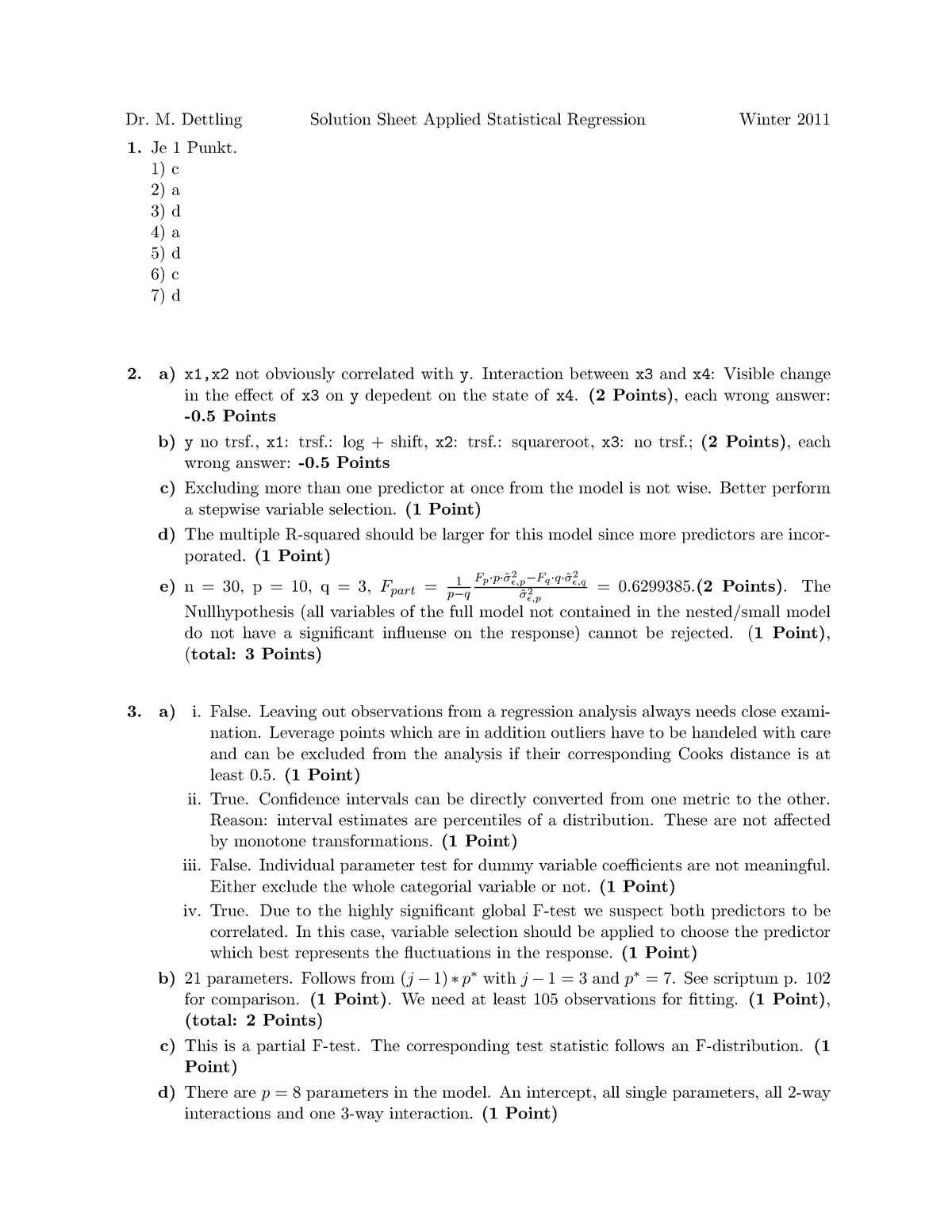 linear algebra eth 2016