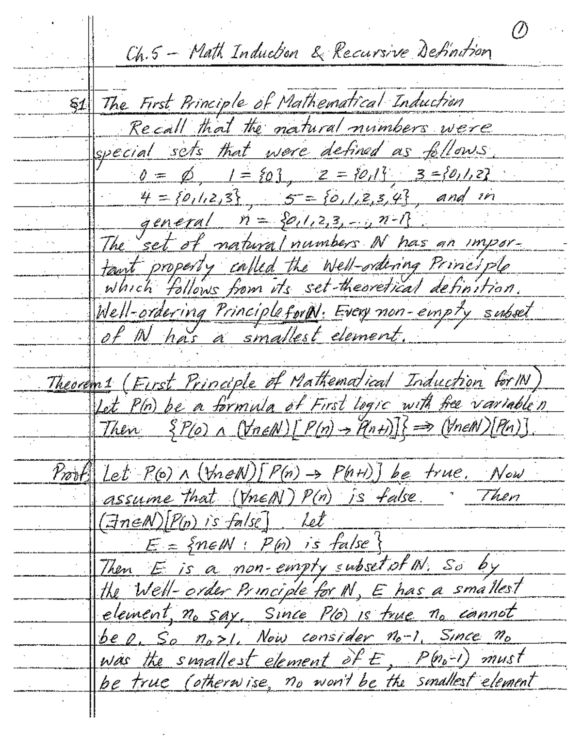 MAA 3200 Notes Ch5 - Lecture note Chapter 5 - MAA 3200 - Studocu