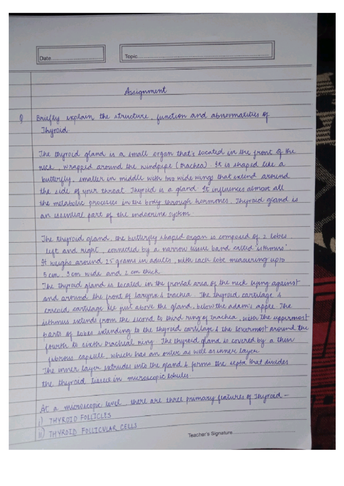 Biopsych assignment - Bachelor of Arts (Honours Course) (Psychology ...