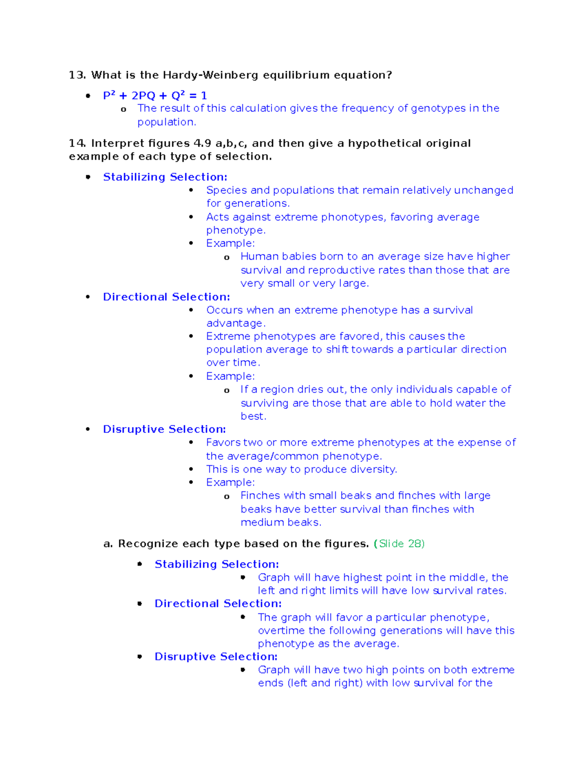 341-study-guide-part-3-what-is-the-hardy-weinberg-equilibrium