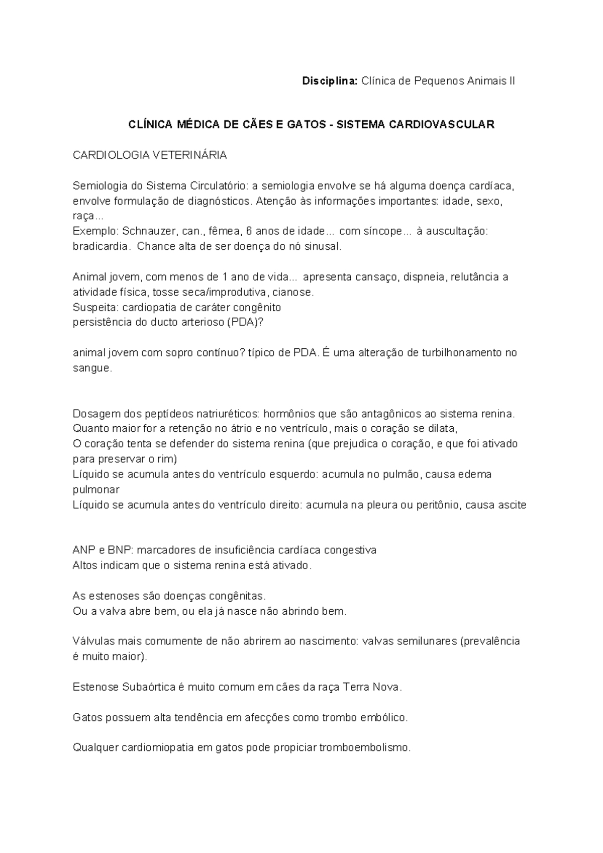 cão edema insuficiência cardíaca