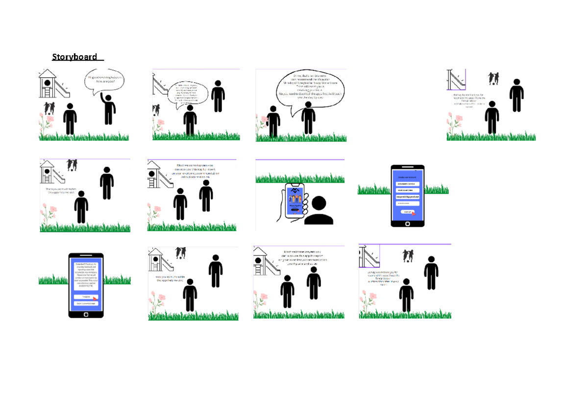 Storyboard - COURSE WORK - Business-To-Business Marketing - Storyboard ...