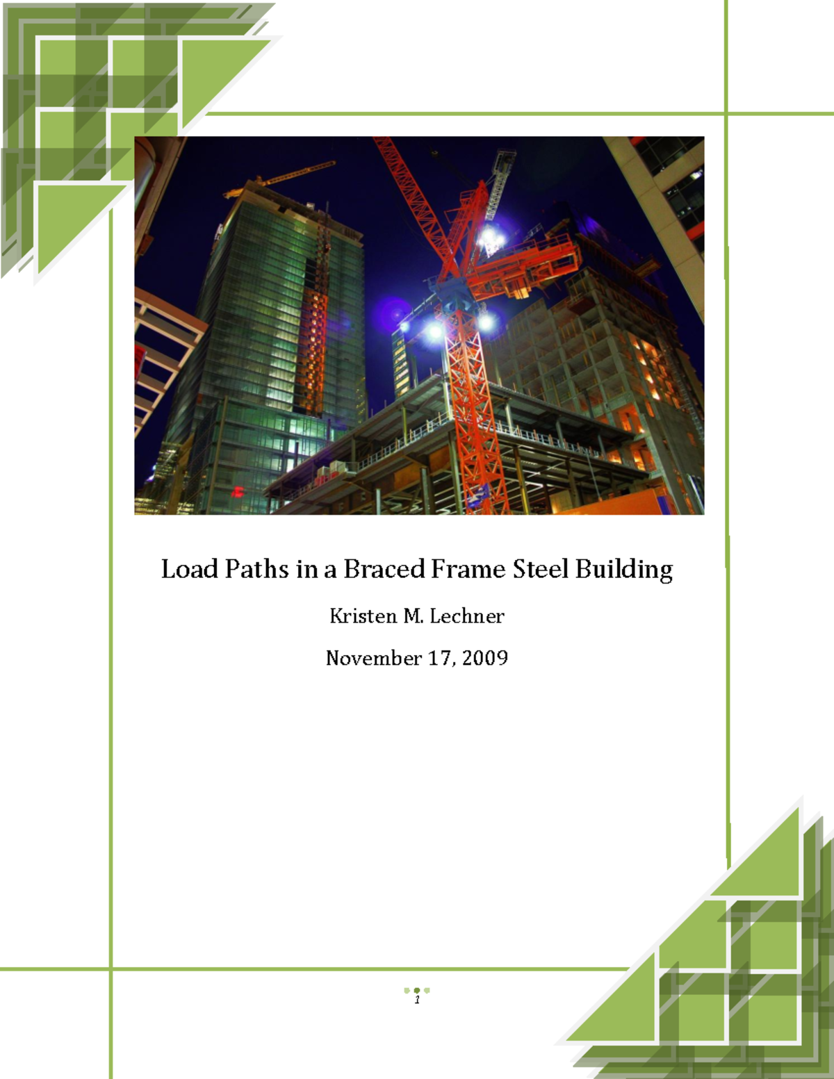 Lateral-load-path - A summary of load path in steel structures - Load ...
