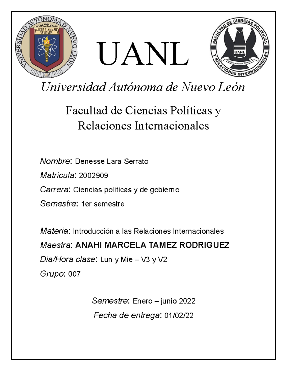 Glosario Uanl Universidad Autónoma De Nuevo León Facultad De Ciencias Políticas Y Relaciones 8830