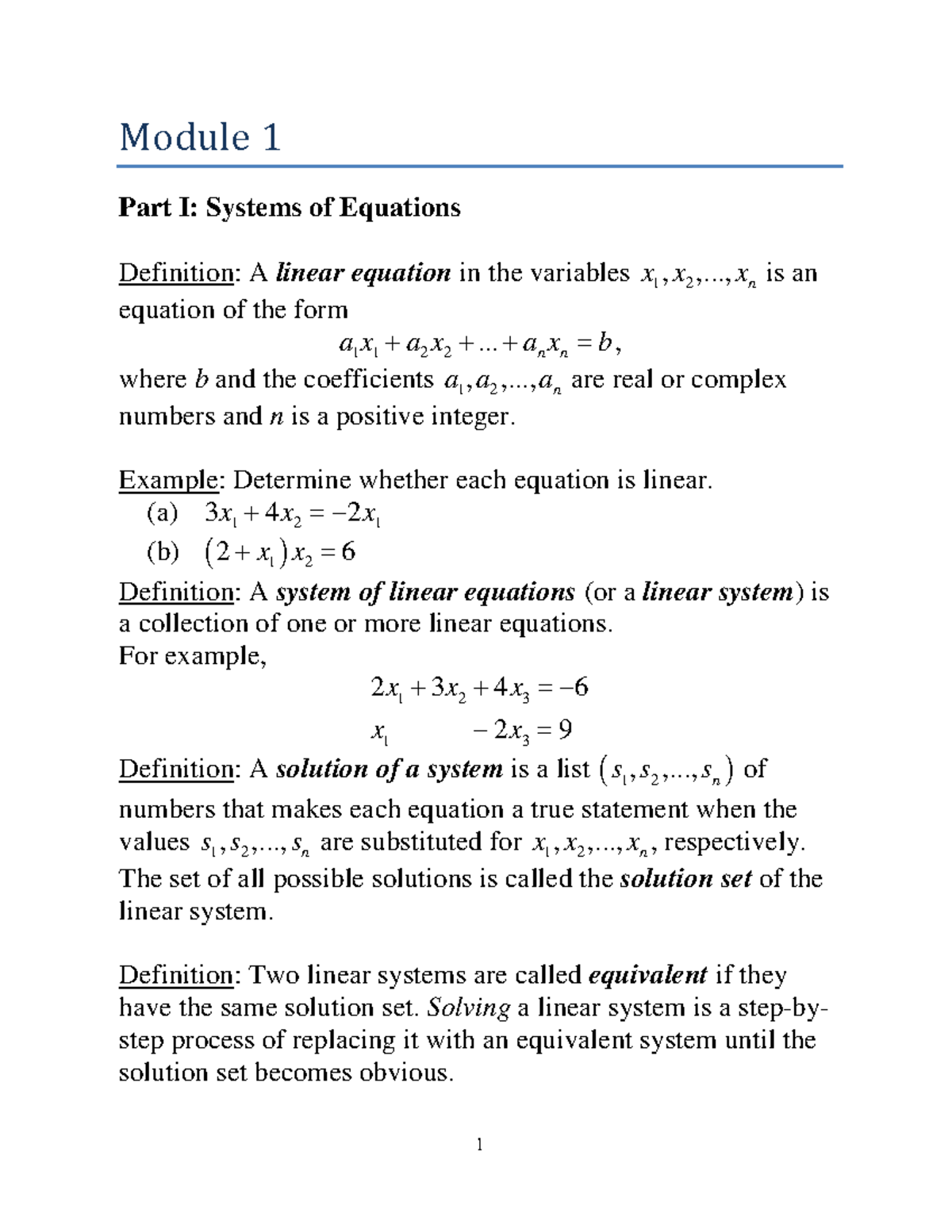 lecture-notes-lecture-1-4-5-module-1-part-i-systems-of-equations