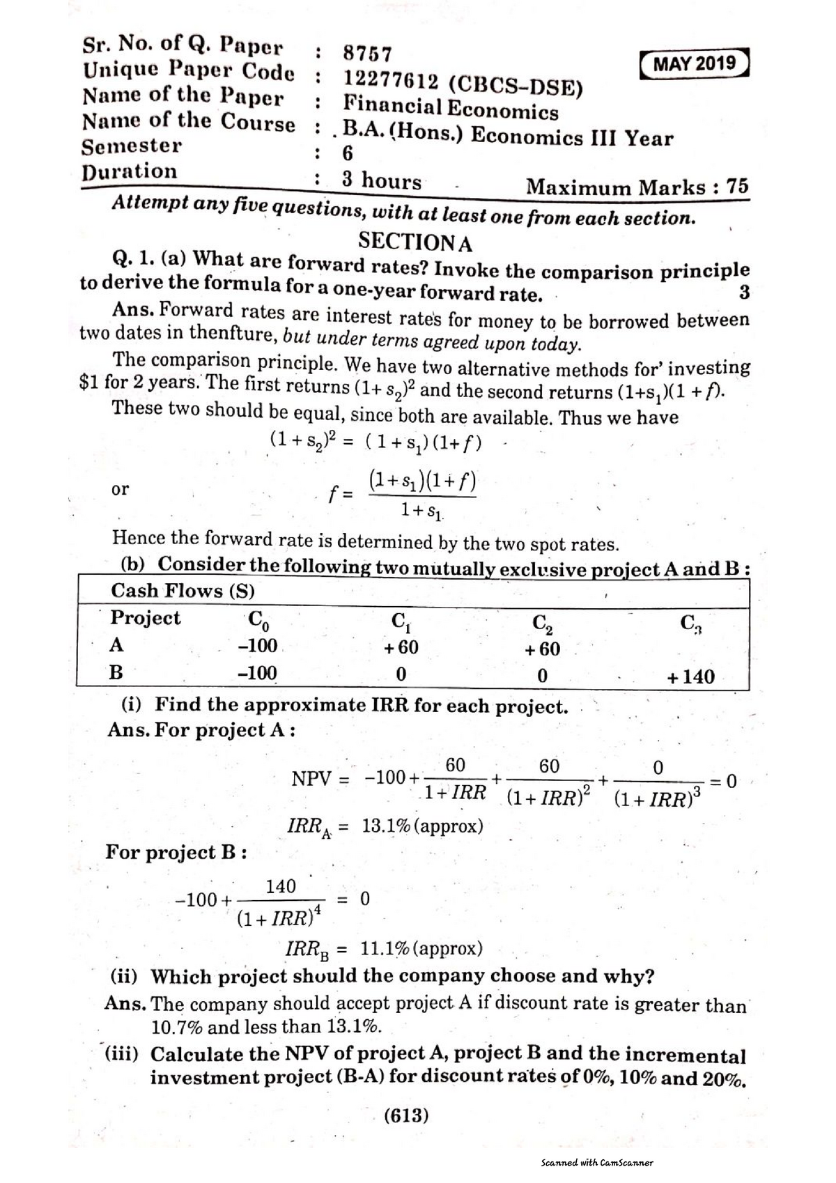 financial economics research papers