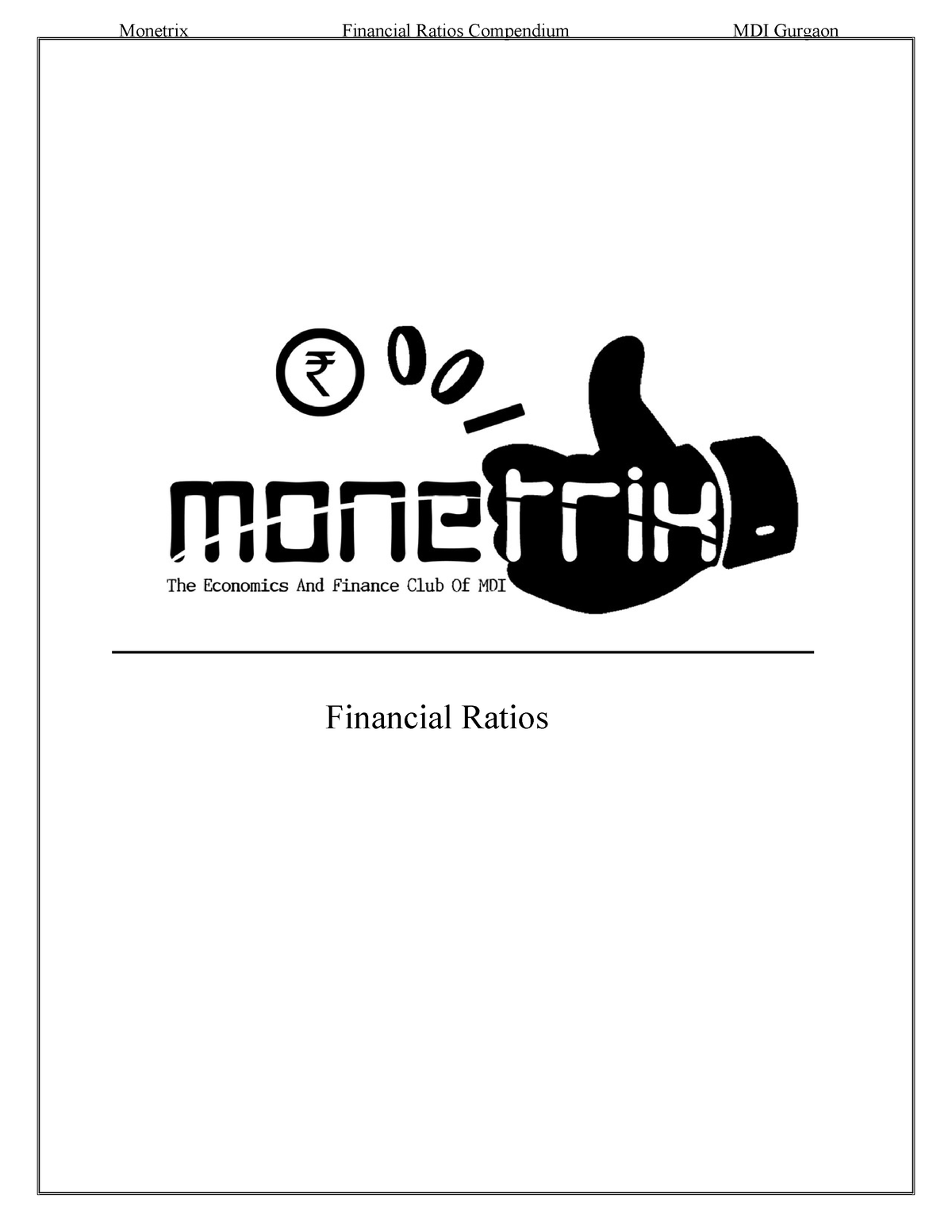 1-financial-ratios-financial-ratios-a-few-basic-things-one-ratio