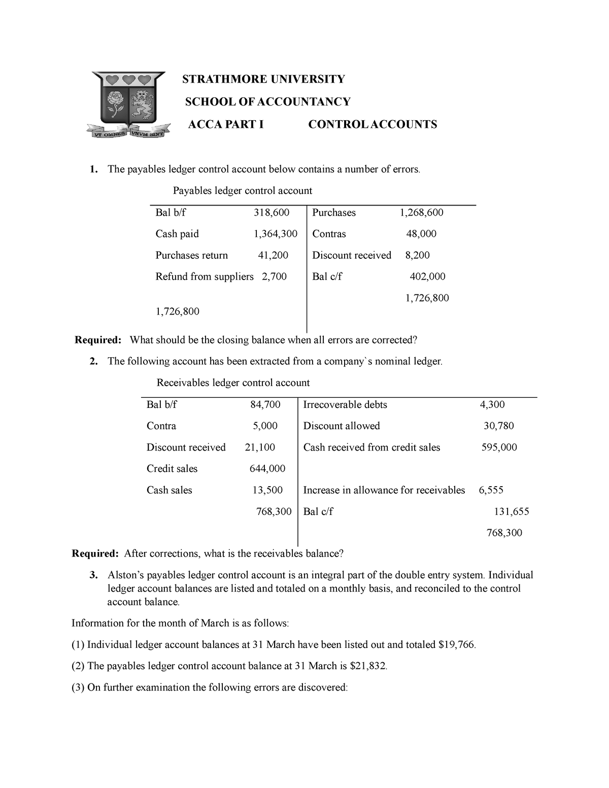 control-account-class-question-fa2-strathmore-university-school-of