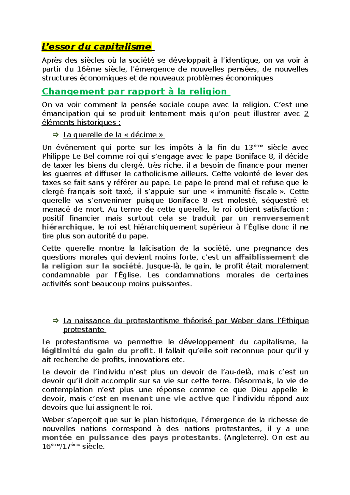 L essor Du Capitalisme L essor Du Capitalisme Apr s Des Si cles O La 