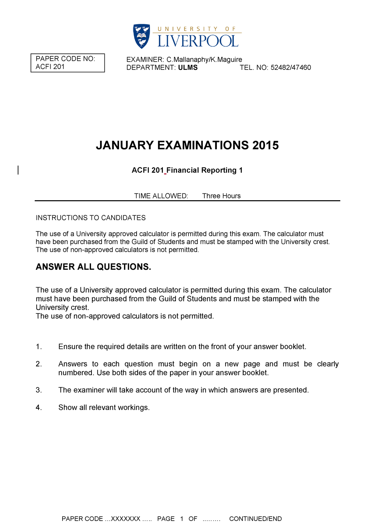 exam-2015-questions-paper-code-no-acfi-201-examiner-c-mallanaphy-k