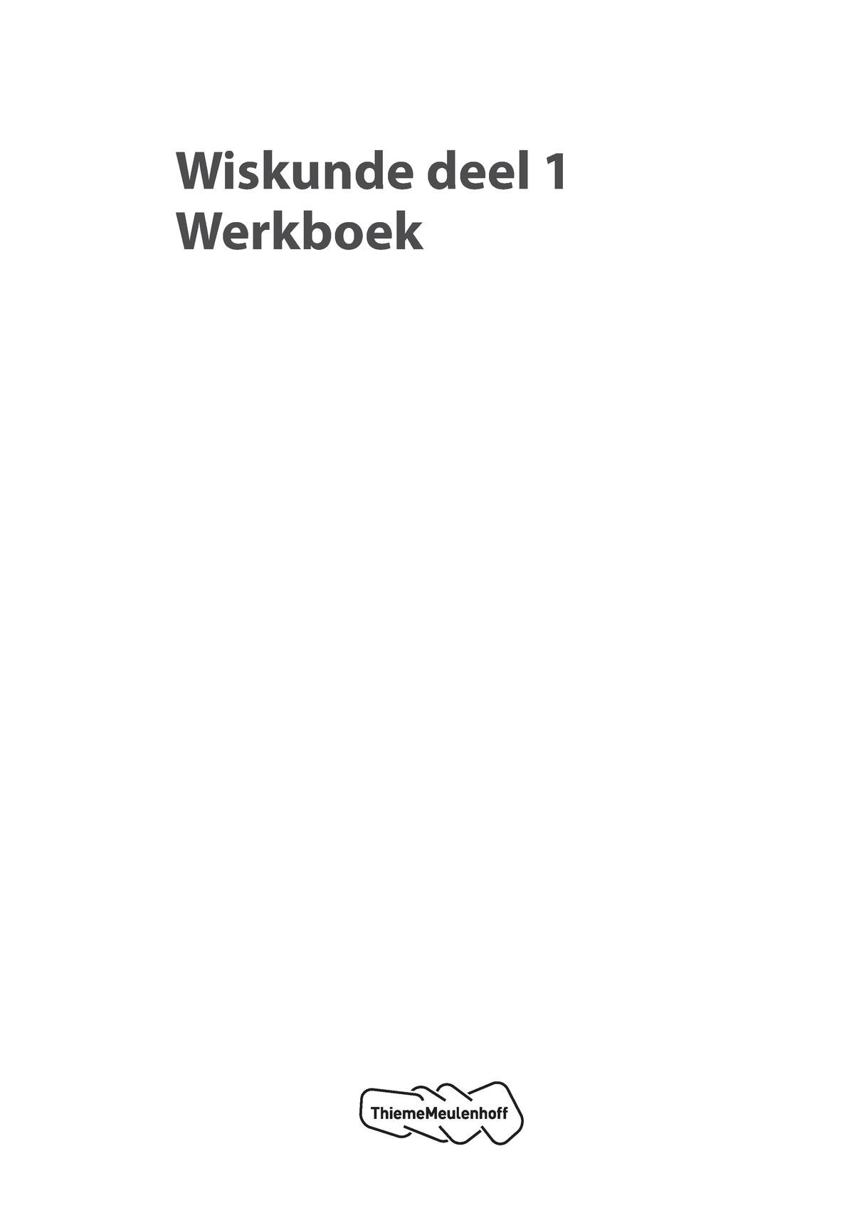 Antwoorden BEK16136 Werboek Wiskunde HAVO 3 - Wiskunde Deel 1 Werkboek ...