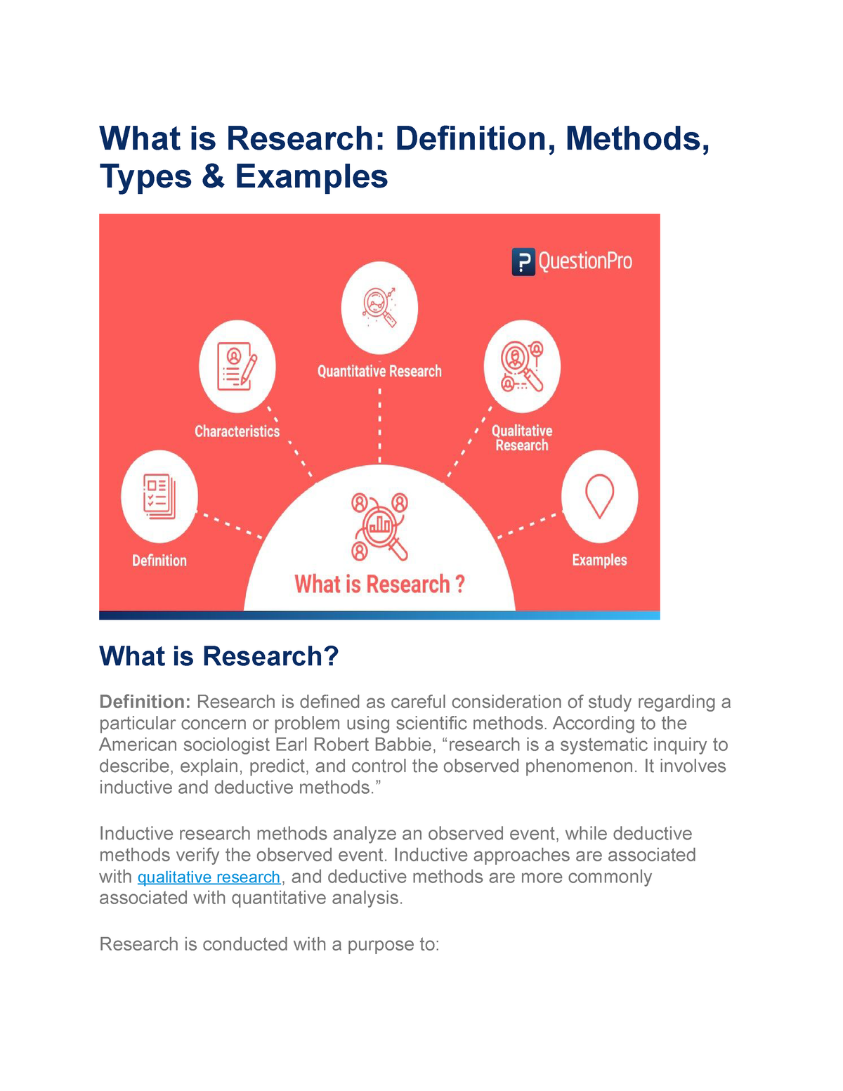 What Is Research MASTERAL What Is Research Definition Methods 