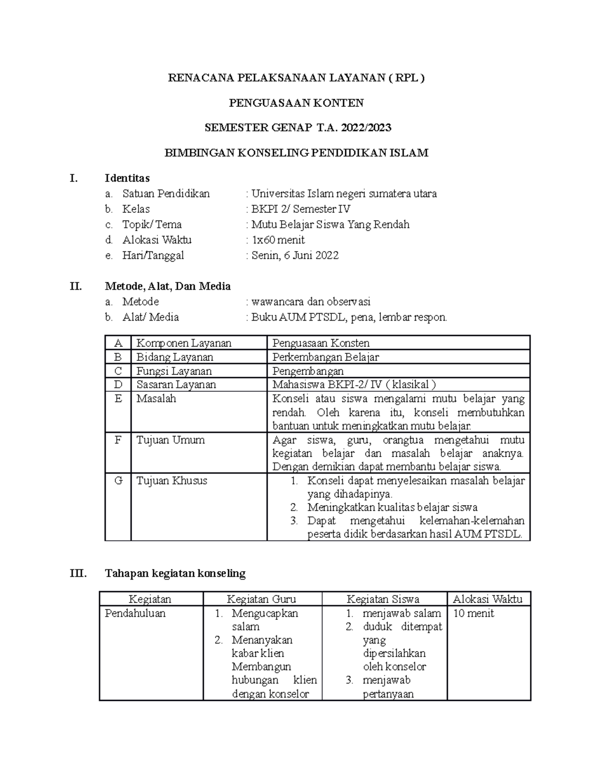 RPL BKPI-2 AUM Ptsdl - akkhgrysdgfwwjh - RENACANA PELAKSANAAN LAYANAN ...