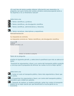 Nm Actividad Lee El Siguiente Fragmento Y Elige El Tipo De Texto Al Que Corresponde Esta