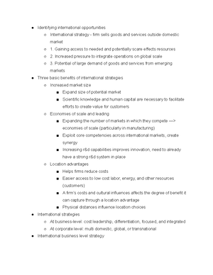 Chapter 11: Organizational Structure and Controls - Chapter 11 ...