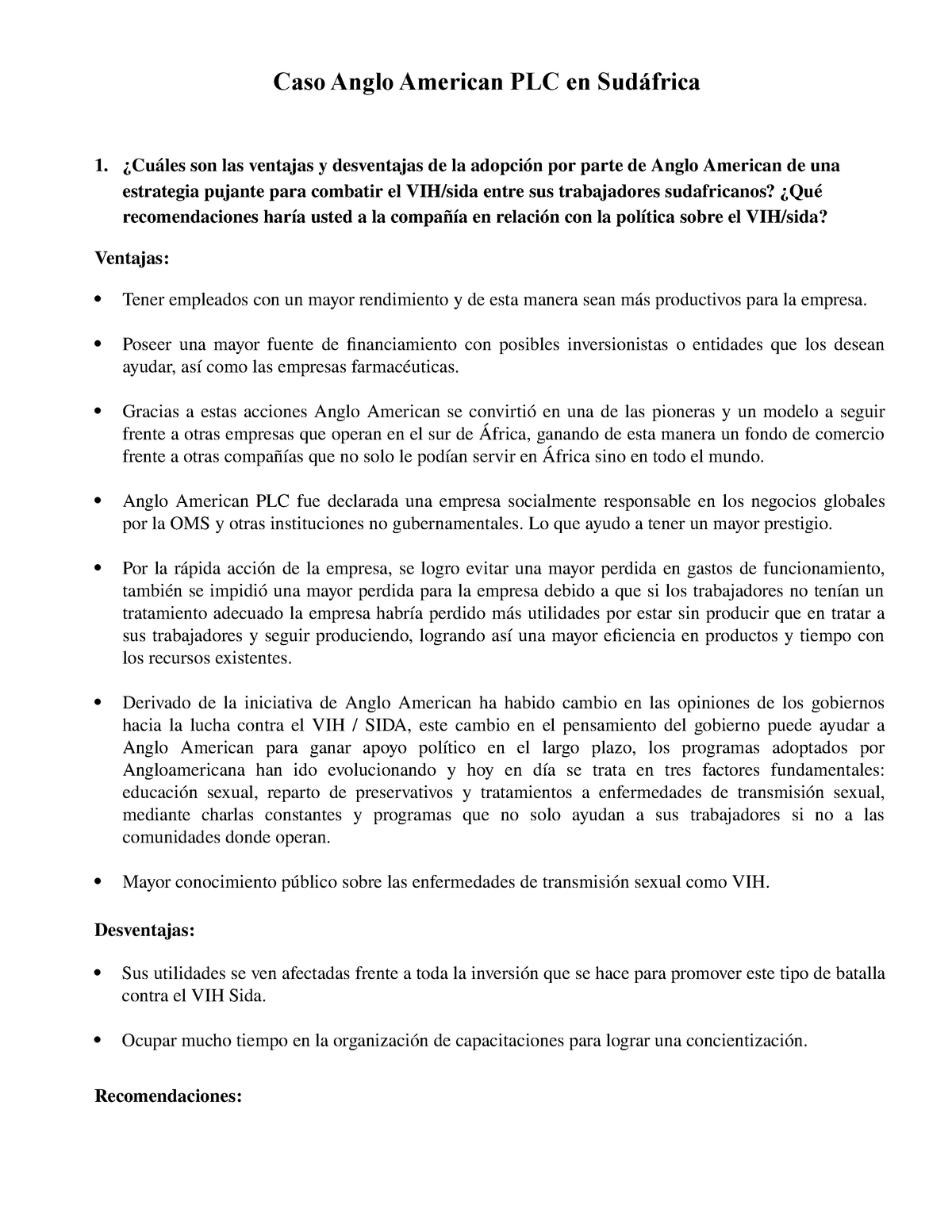 Caso 5 Caso 5 De Negocios Internacionales Studocu