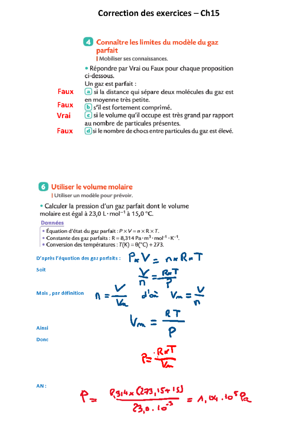 Exercices%20corrig%C3%A9s%20-%20Ch15 - D’après l’équation des gaz ...