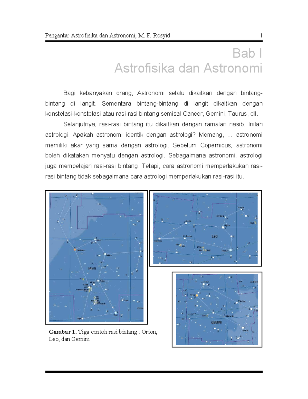 Astrofisika - Sementara Bintang-bintang Di Langit Dikaitkan Dengan ...