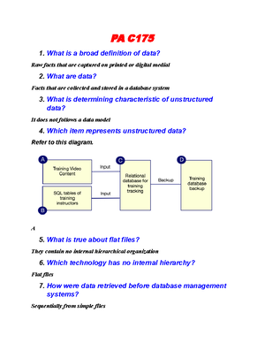 C175 Practice Test With Answer Key 1 - C175 - WGU - Studocu