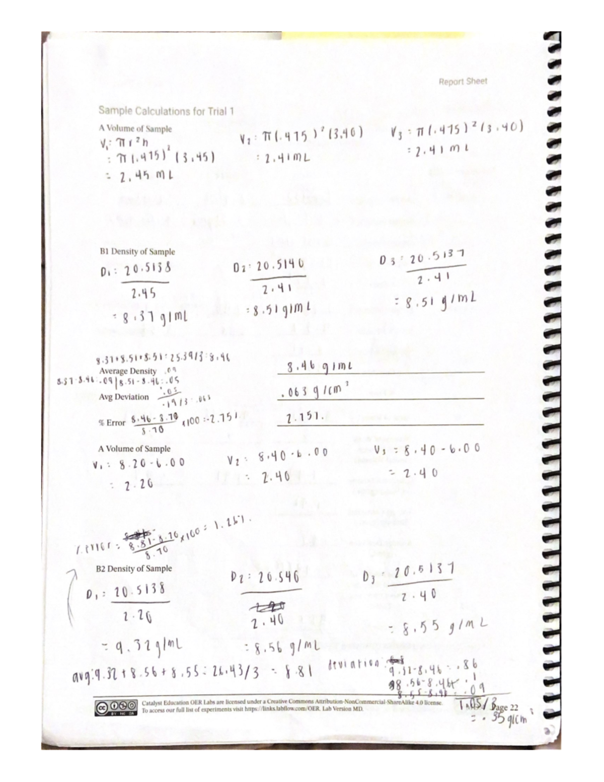 Chemistry Lab Answers CHM104 Studocu