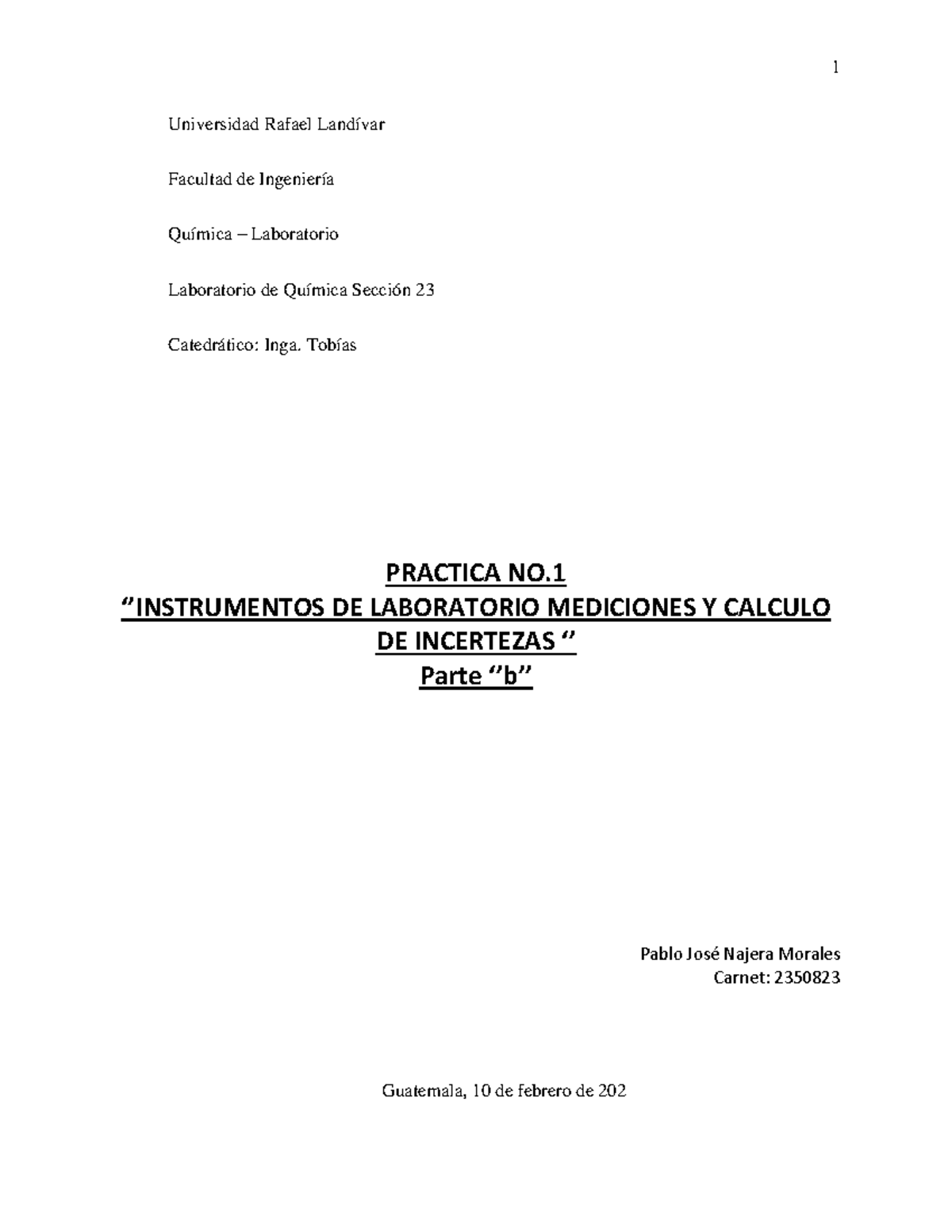 Universidad Rafael Landívar-parte B - Universidad Rafael Landívar ...