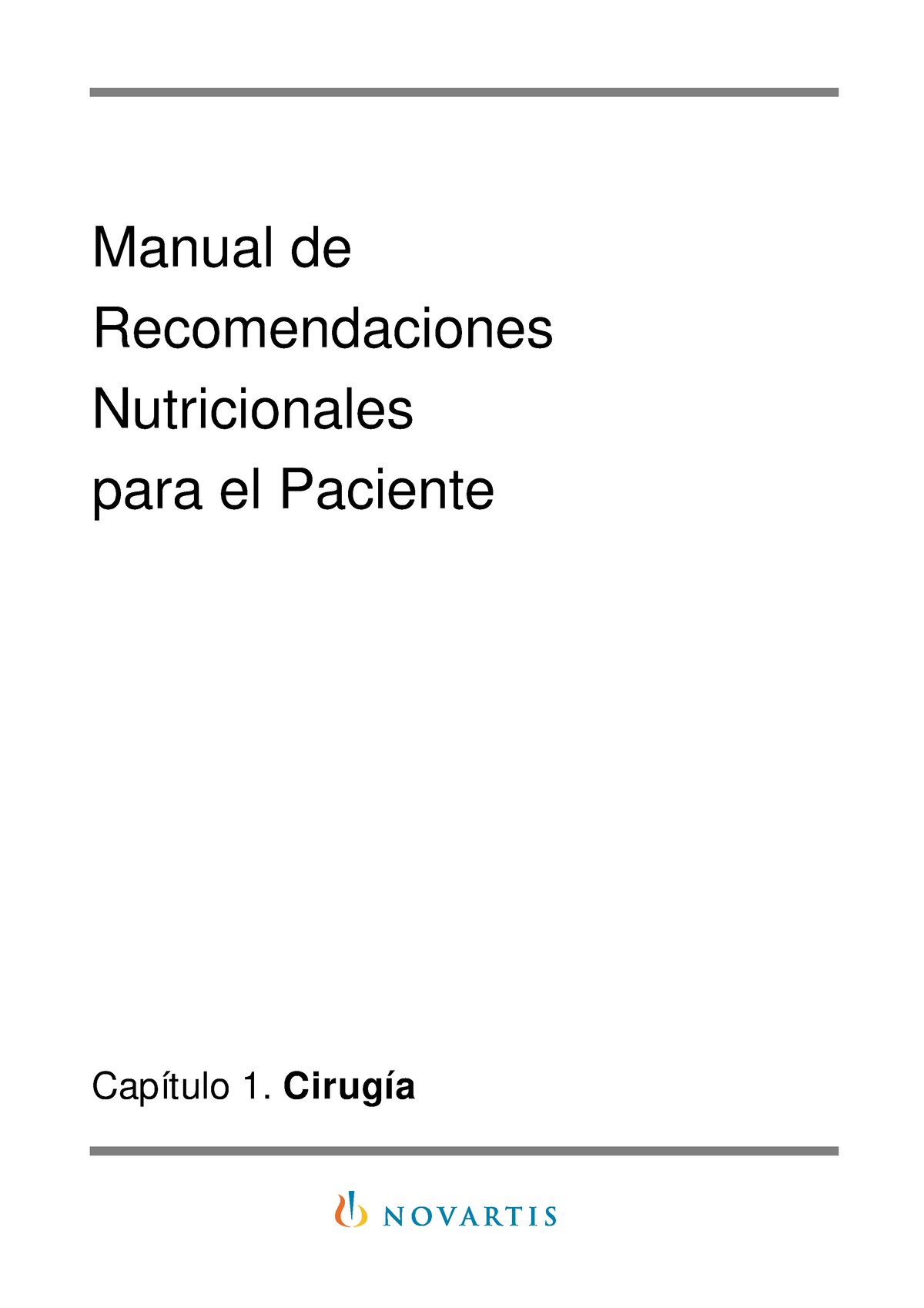 Manual Recomendaciones Nutricionales Manual De Recomendaciones Nutricionales Para El Paciente 1828