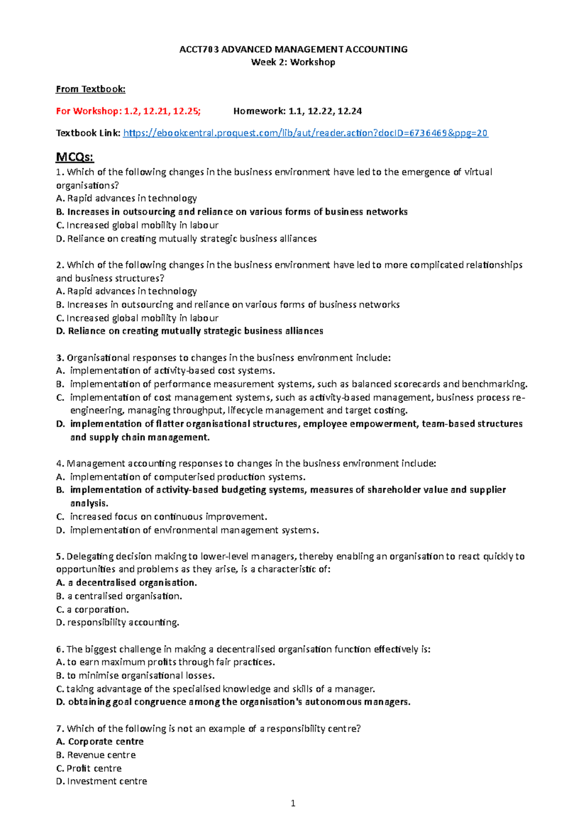 Week 2 Solutions All - Understand The Workshop Questions With Answers ...