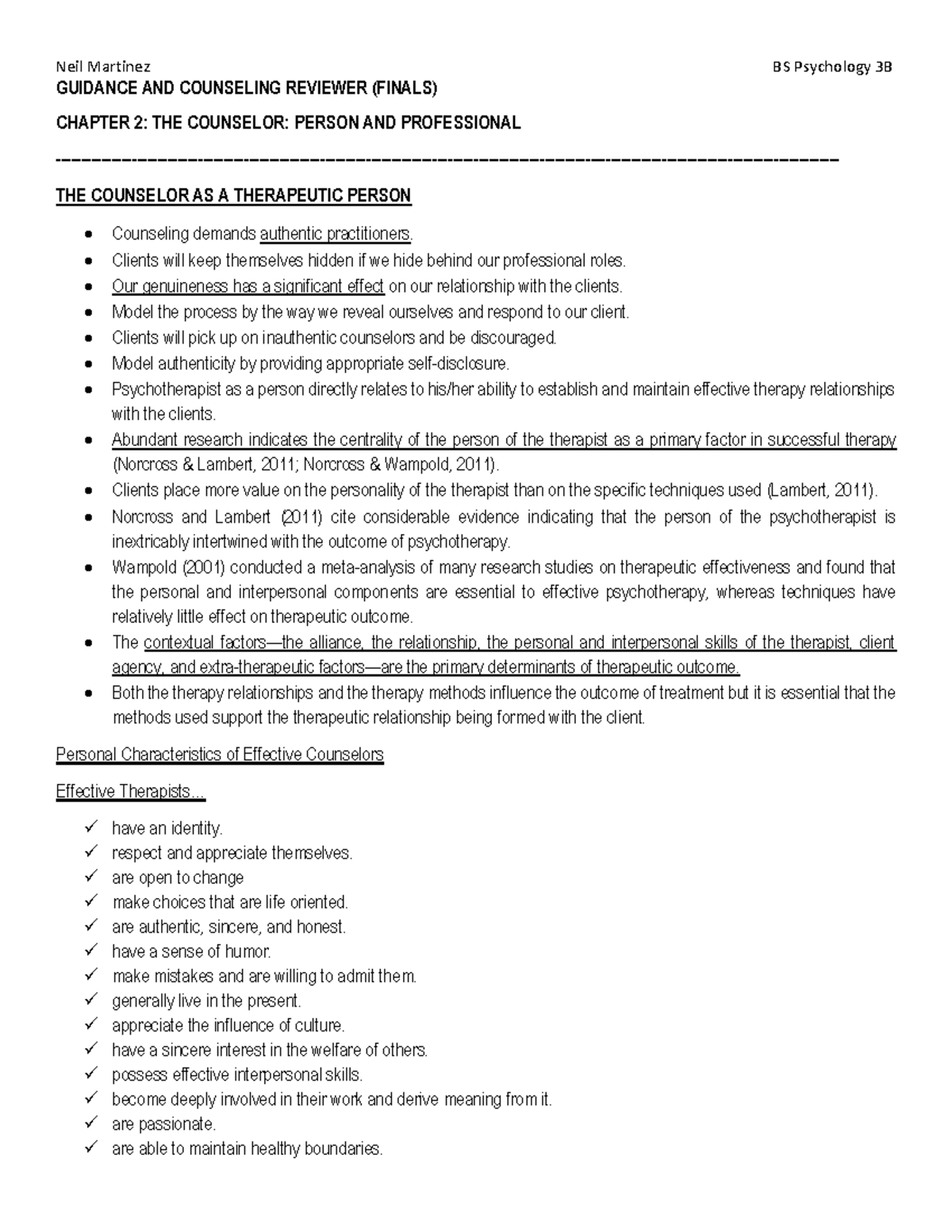 Guidance AND Counseling Final Reviewer - GUIDANCE AND COUNSELING ...