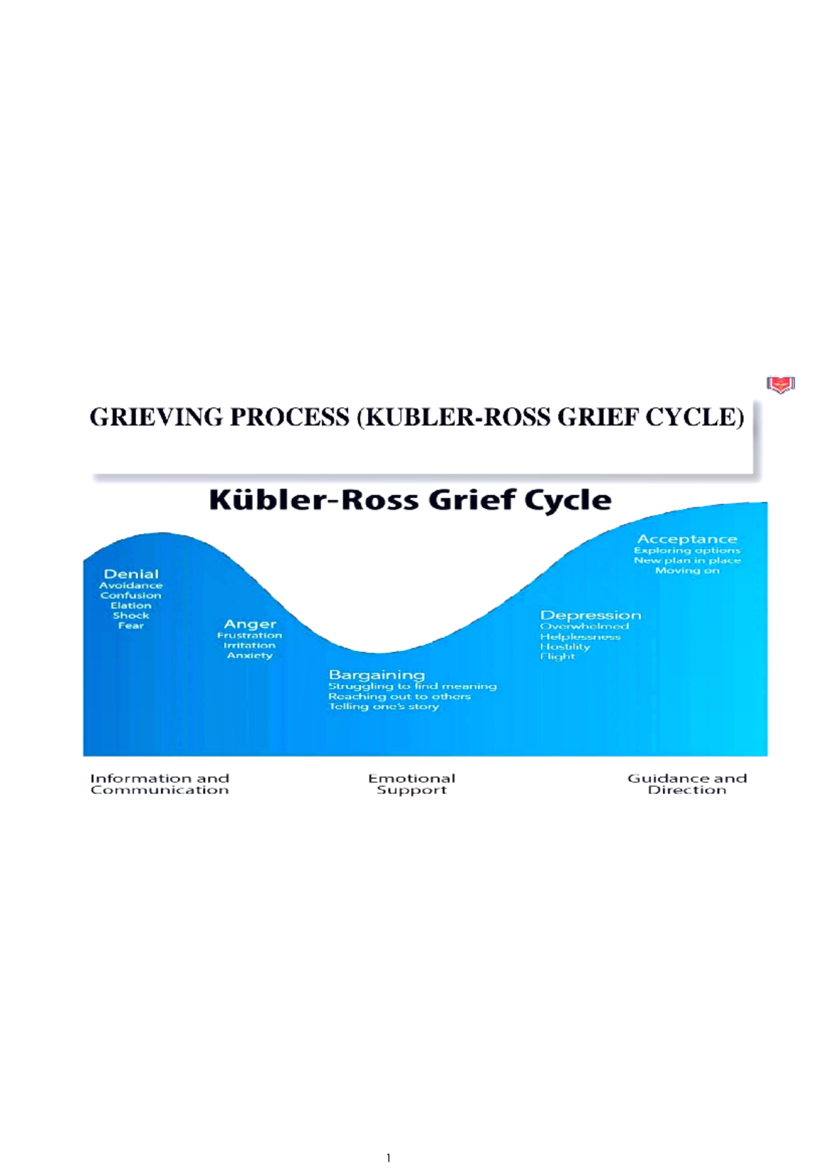 Kaagaz 20240707 123955197691 - GRIEVING PROCESS GRIEF CYCLE) Grief ...
