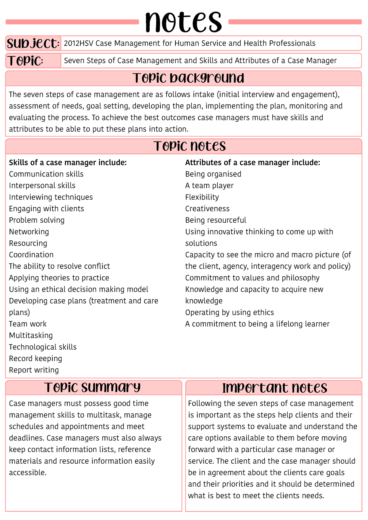 Seven Steps Of Case Management And Skills And Attributes Of A Case   Thumb 1200 1698 