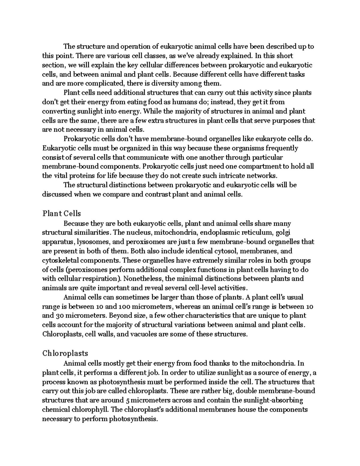 cell-differences-the-structure-and-operation-of-eukaryotic-animal