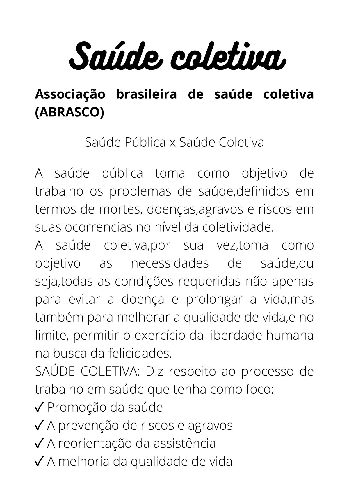 Saúde Coletiva Saúde Coletiva Associação Brasileira De Saúde Coletiva Abrasco Saúde Pública 3279