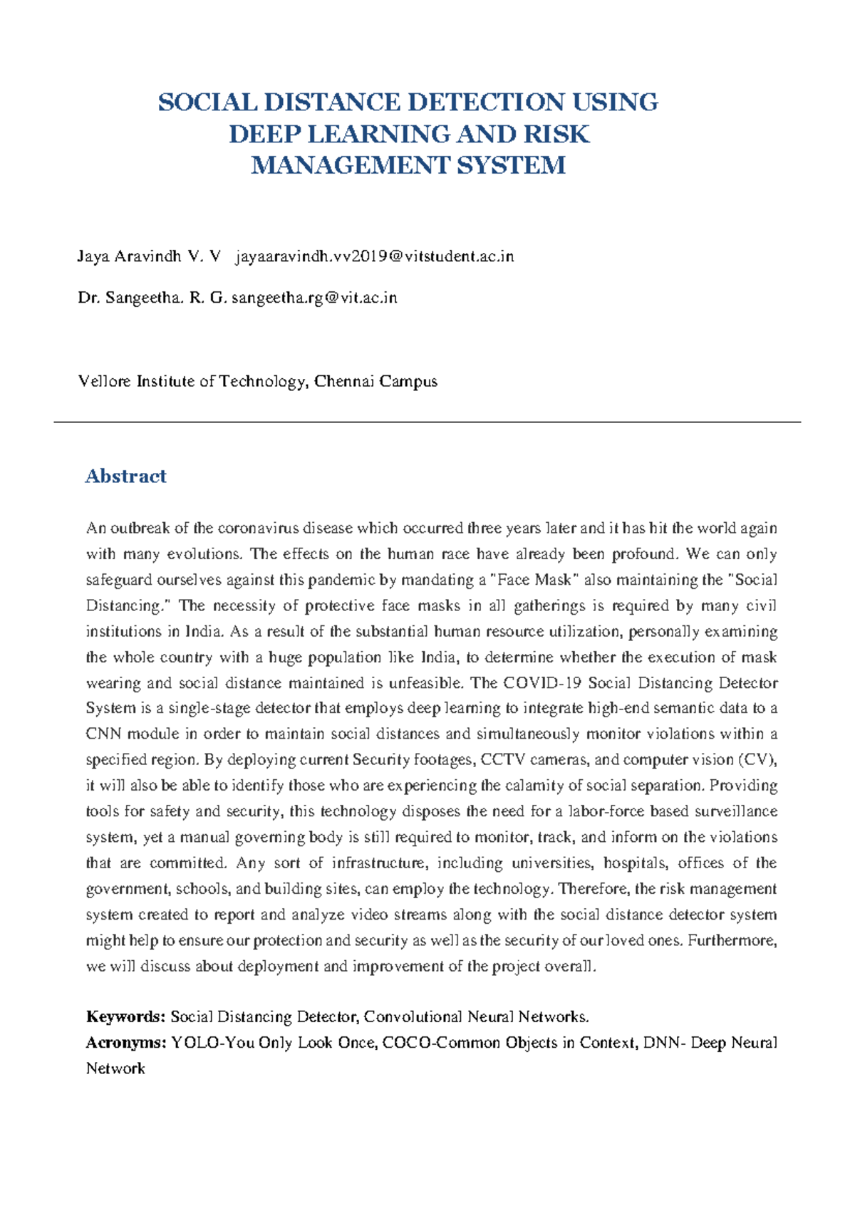 Social - SOCIAL DISTANCE DETECTION USING DEEP LEARNING AND RISK ...