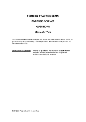 Forensic Science Weekly Study Guides - Topic 1 Introduction Study Guide ...