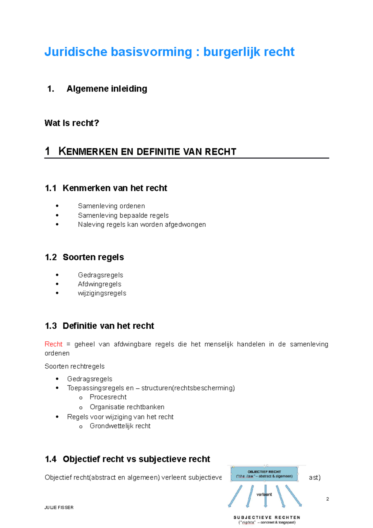 Juridische-basisvorming:VOLLEDIG - Juridische Basisvorming : Burgerlijk ...