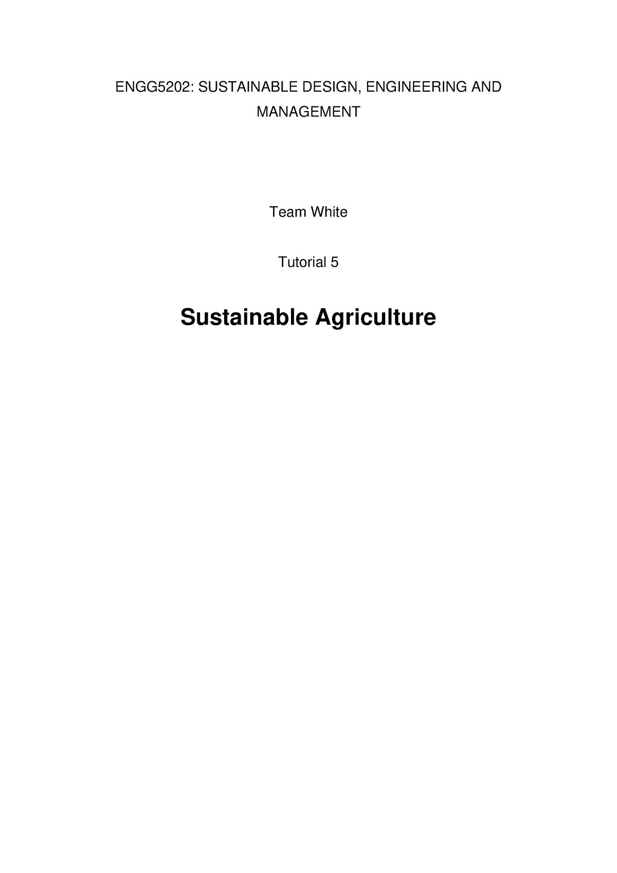 Leaf - Sustainability - ENGG5202: SUSTAINABLE DESIGN, ENGINEERING AND ...