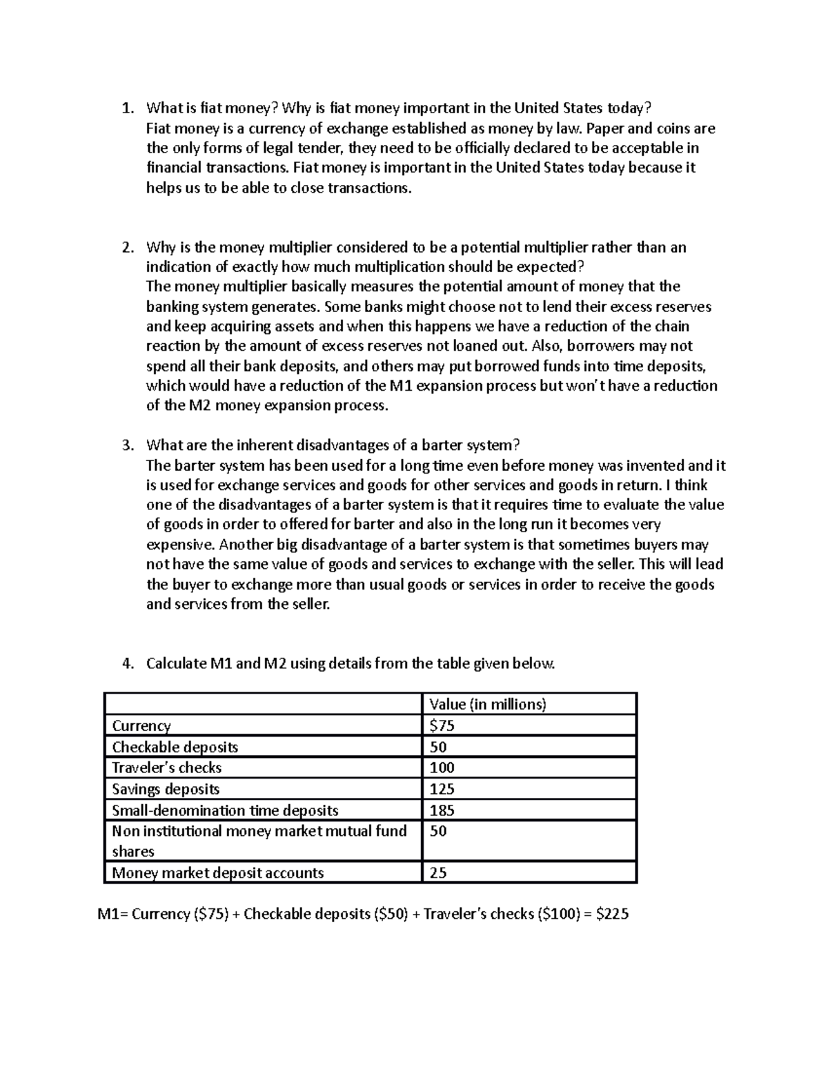 Macro Eco 9 1 What Is Fiat Money Why Is Fiat Money Important In