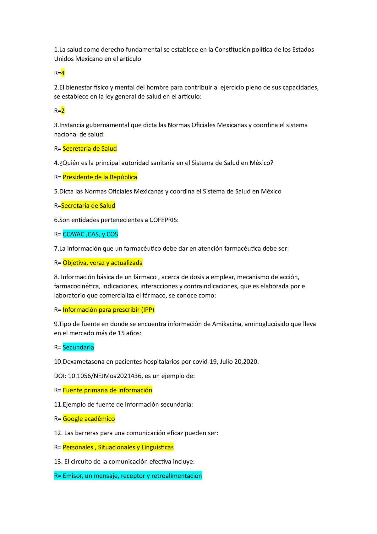 Preguntas De Repaso - Apuntes 1 - 1 Salud Como Derecho Fundamental Se ...