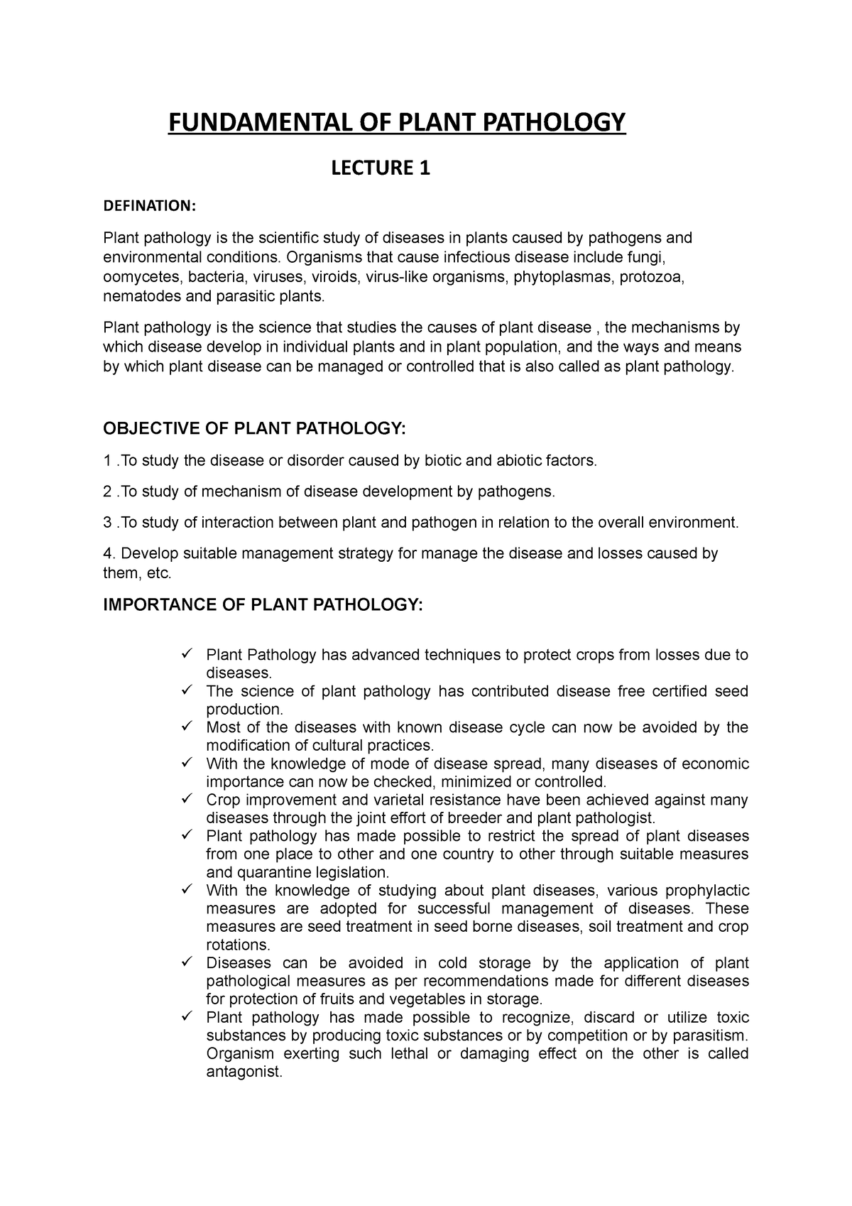 research paper of plant pathology