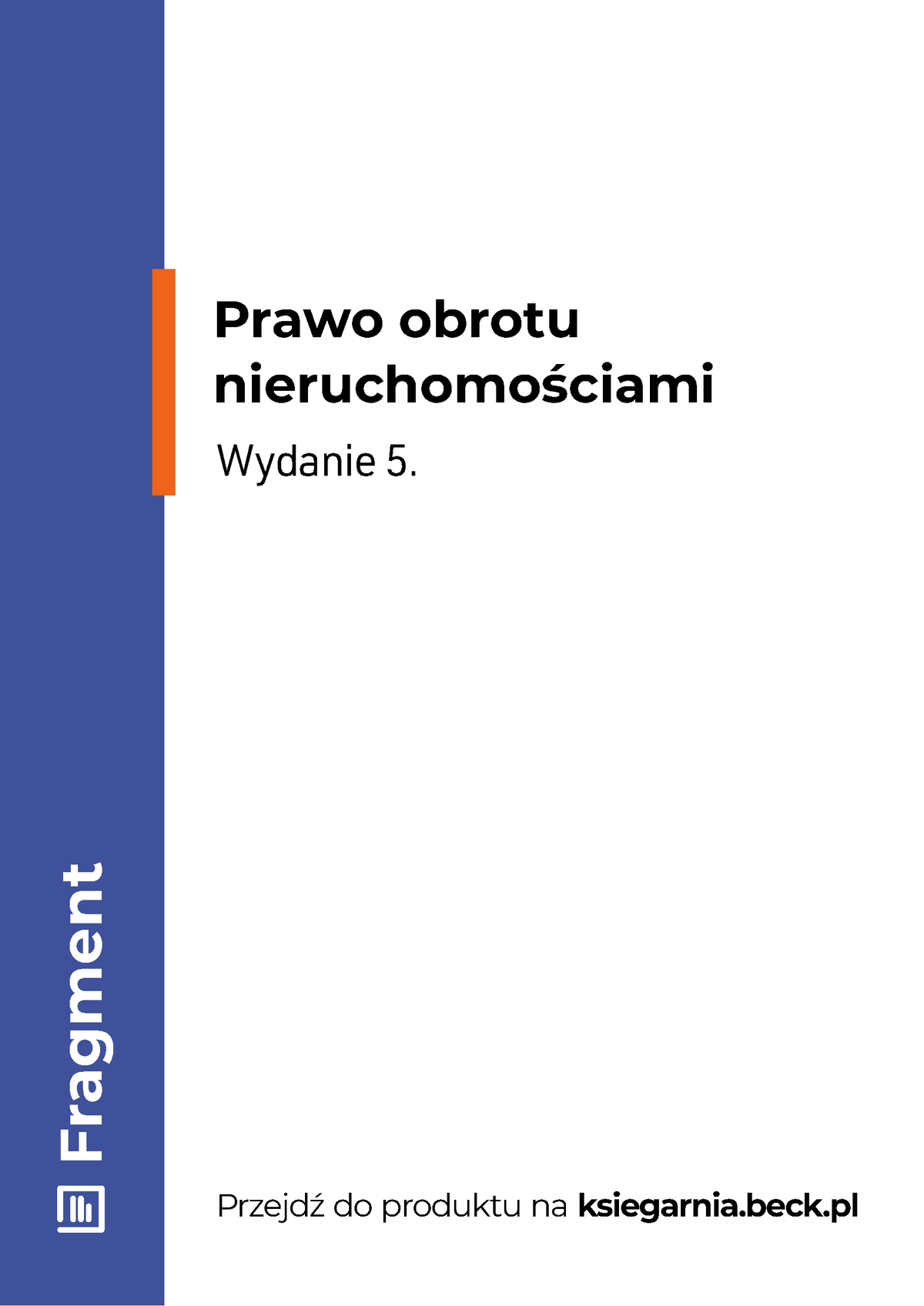 19993 Prawo Obrotu Nieruchomosciami Ryszard Strzelczyk Fragment ...