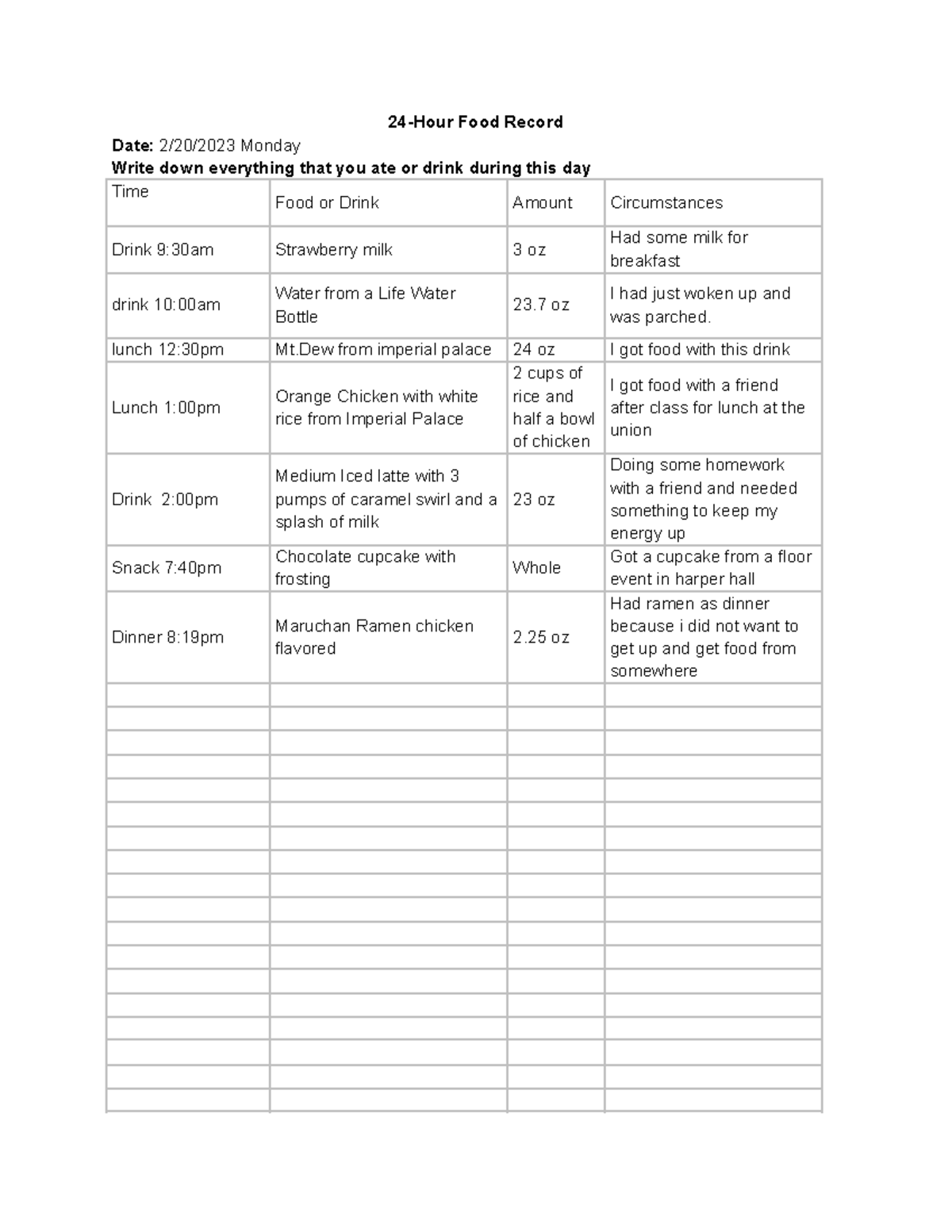 24-hour-food-record-assignment-24-hour-food-record-date-2-20-2023