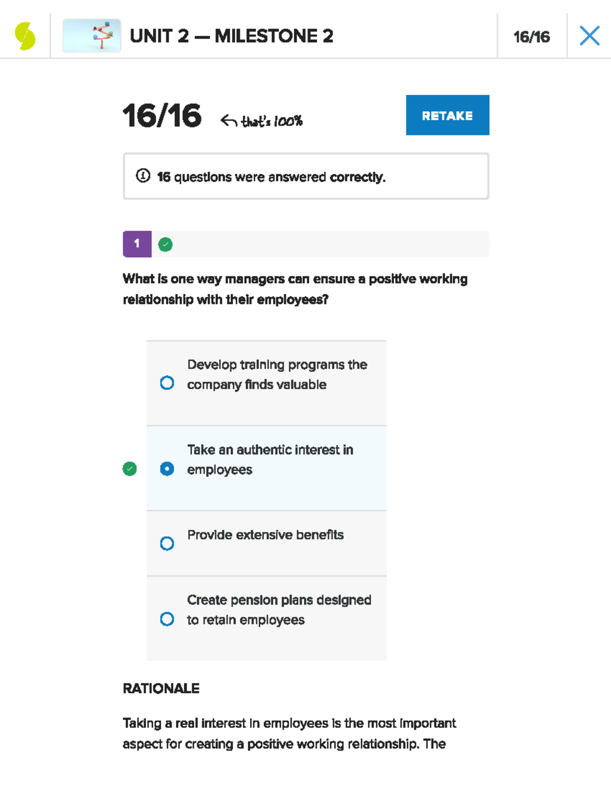 Sophia - Business Ethics - PHI316 - Unit 2 - Milestone 2 - 10 - PHI316 ...