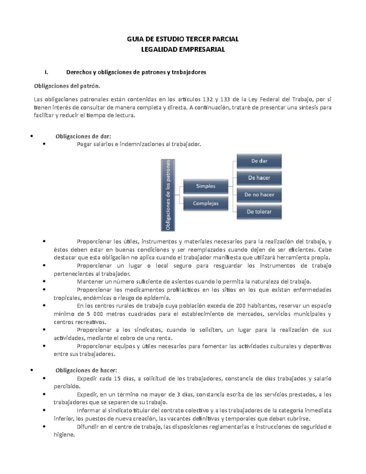 Guía 3er Parcial - Guía De Estudio - GUIA DE ESTUDIO TERCER PARCIAL ...