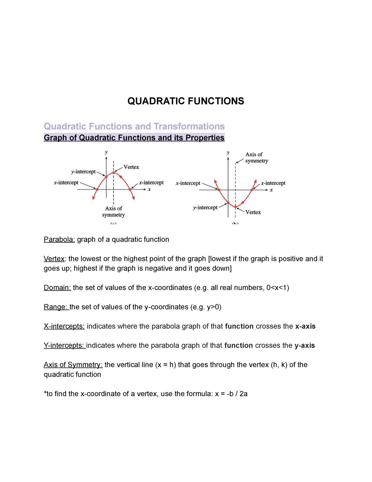 quadratic-functions-top-of-class-quadratic-functions-quadratic